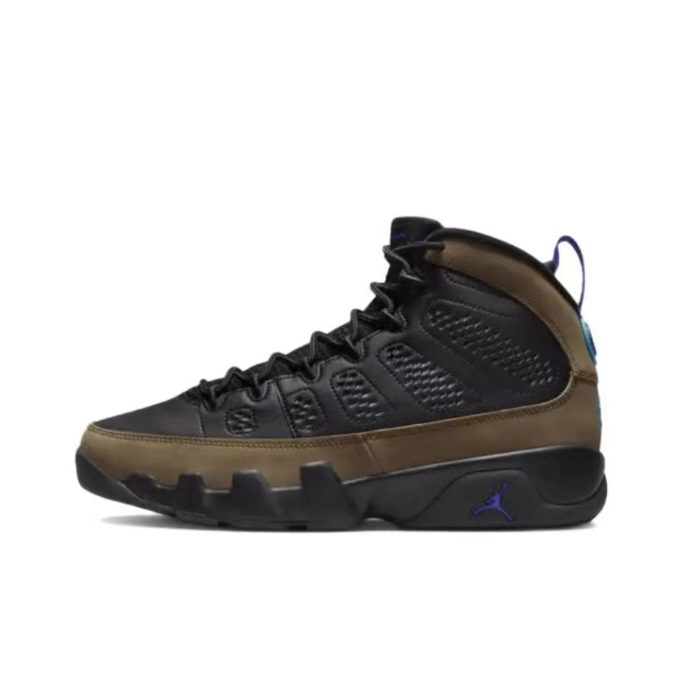 JORDAN RETRO 9 Light Olive Concord