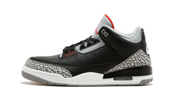JORDAN RETRO 3 Black Cement Bred